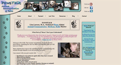 Desktop Screenshot of pawstalk.net
